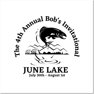 june lake bobs 4th annual invitational Posters and Art